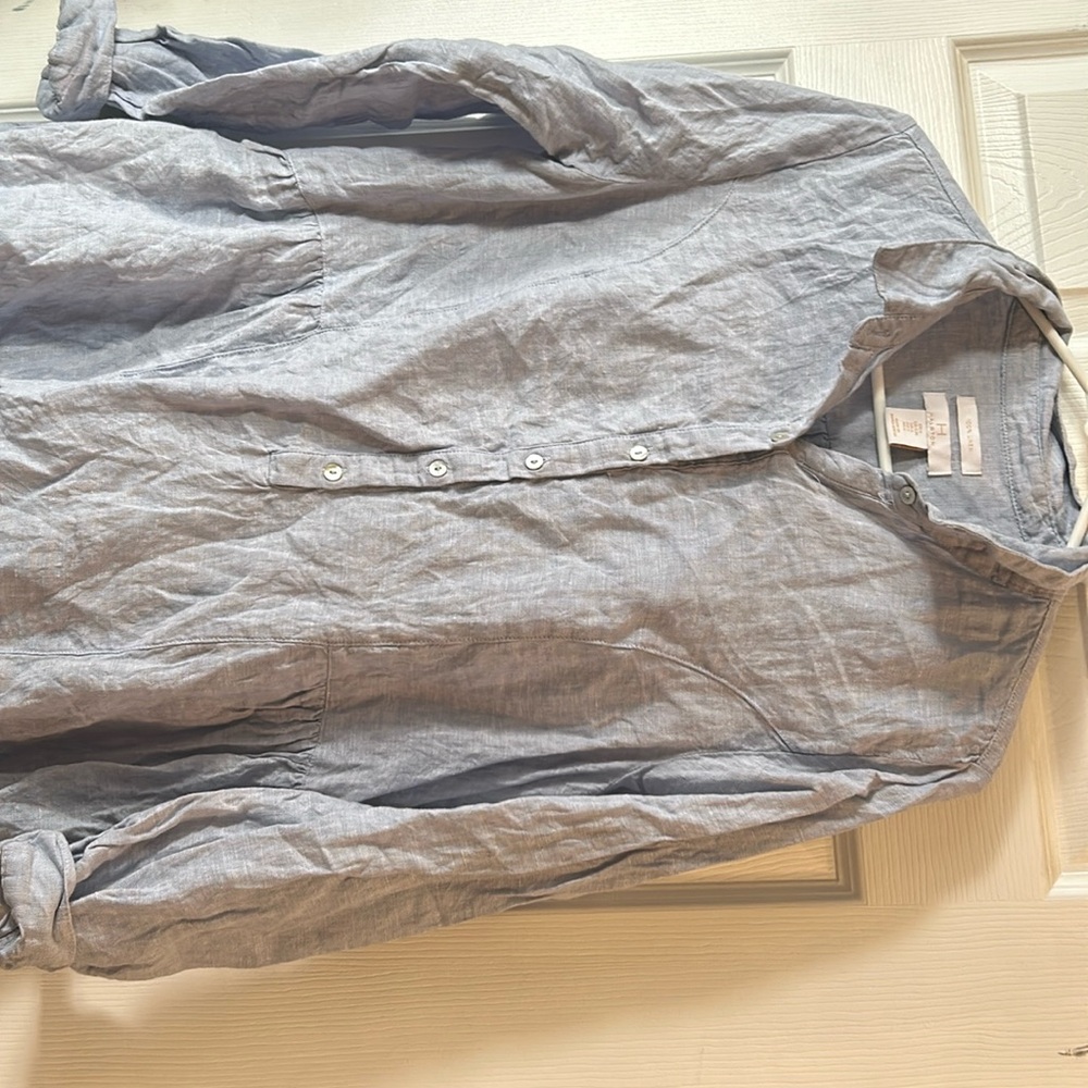 Linen Halston Dress